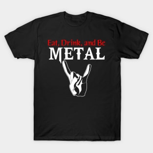 Heavy Metal with Saying T-Shirt